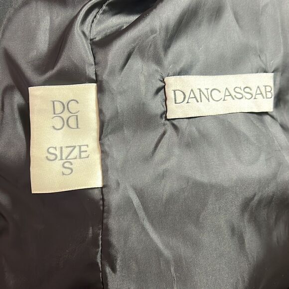 New DANCASSAB PATSY Leather Jacket size S - Picture 12 of 12